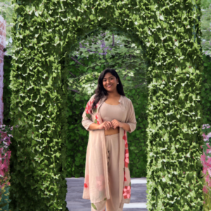 Beige boogie floral Co ord set