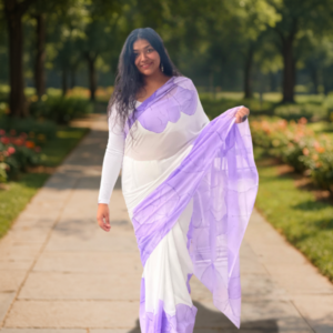 Purple Rizz Saree
